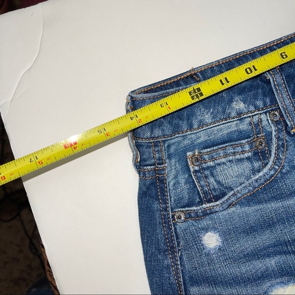 American Eagle Outfitters Destructed Jean Skirt 4 - Picture 10 of 13